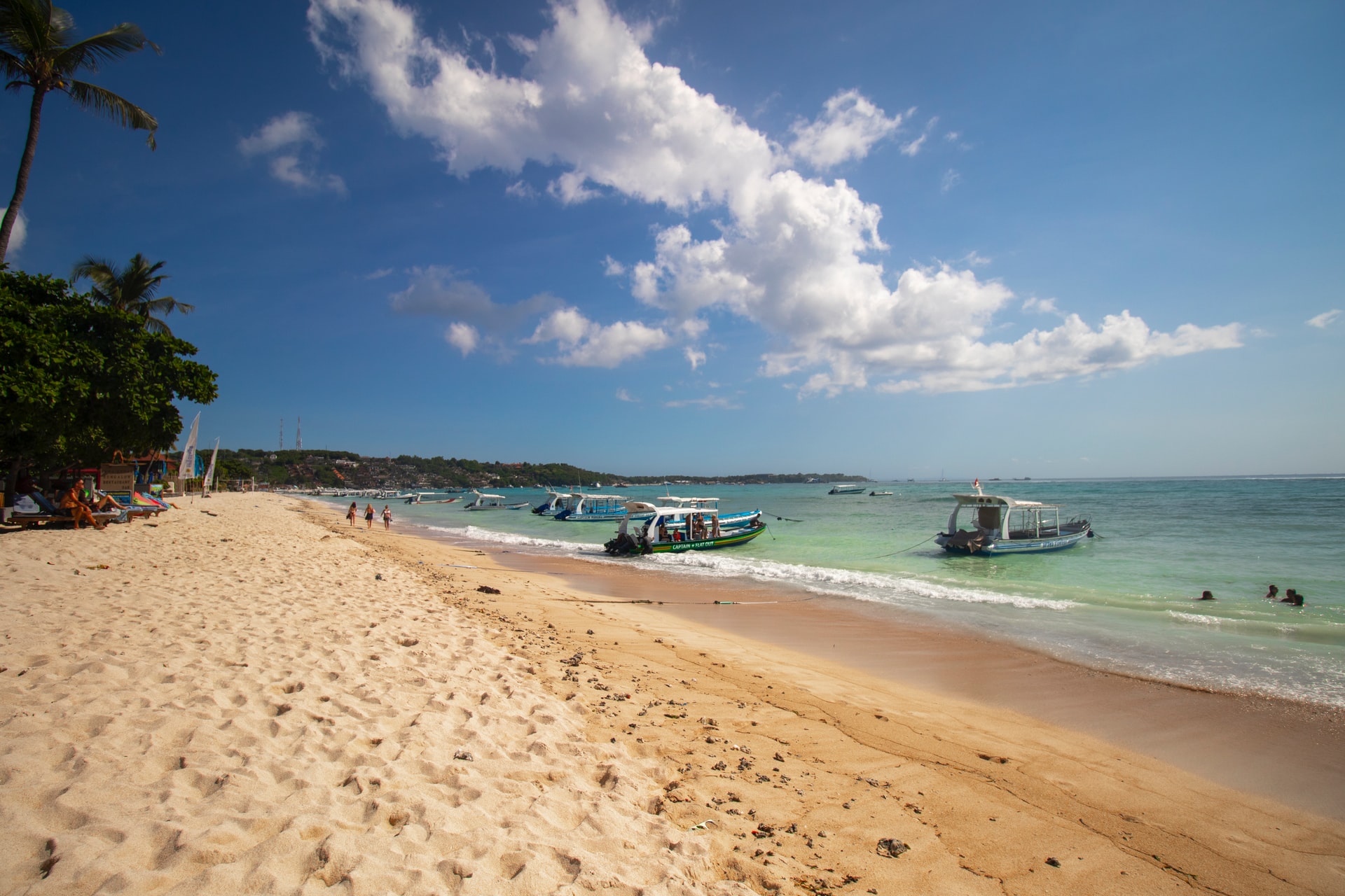 A quiet beach in Bali - Seminyak